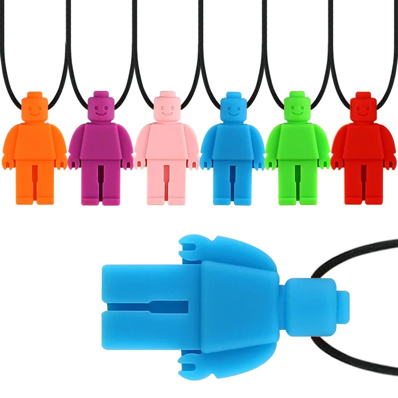 Robot Chewelry Pendant Necklace
