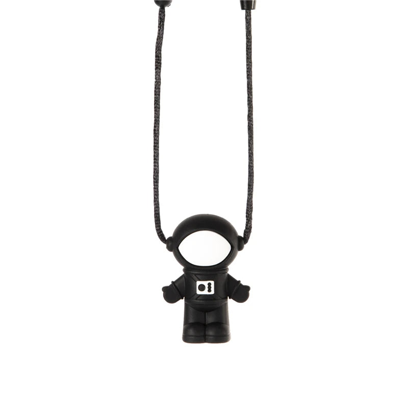 Astronaut Chew Pendant Necklace