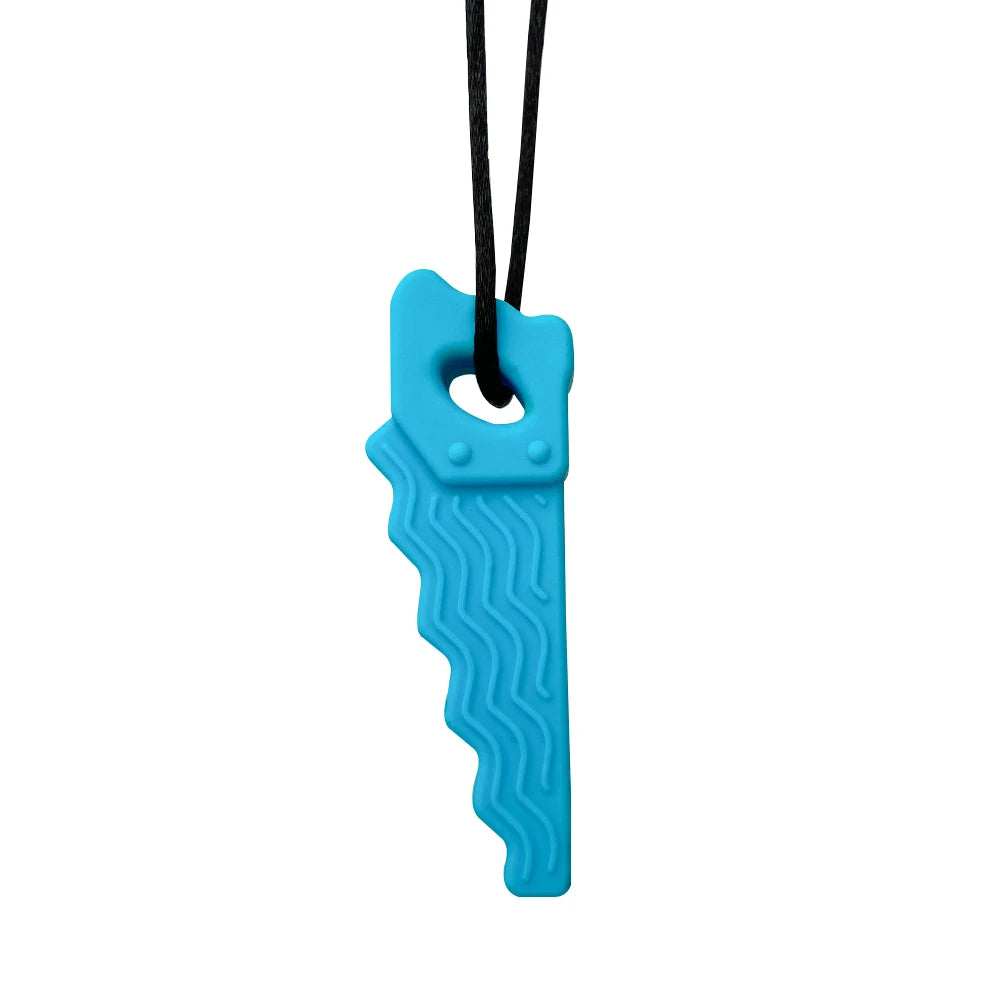 Wood Saw Chewelry Necklace