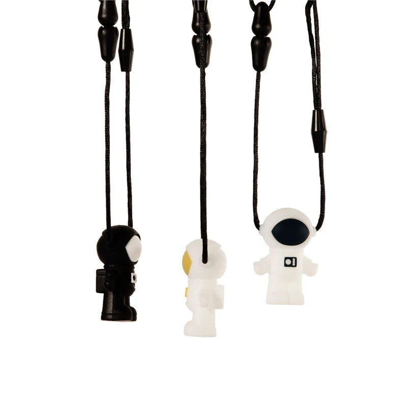 Astronaut Chew Pendant Necklace