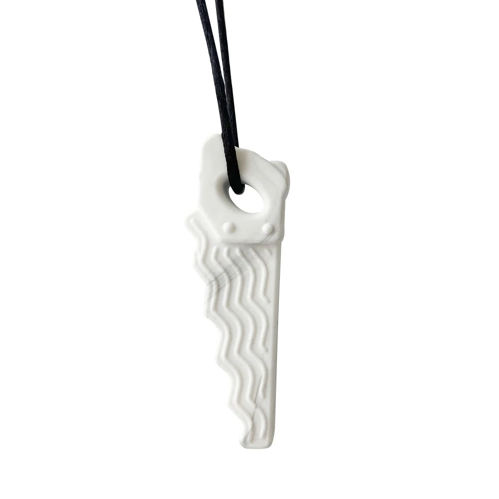 Wood Saw Chewelry Necklace