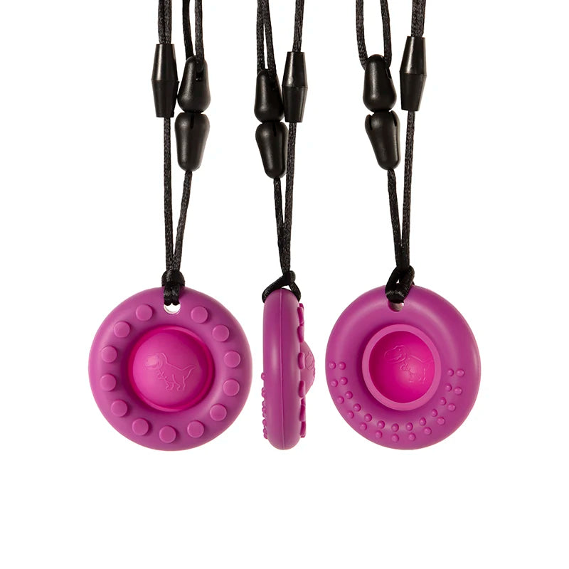 T-Rex Chew Pop Pendant Necklace