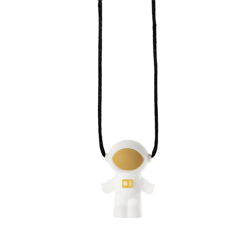 Astronaut Chew Pendant Necklace