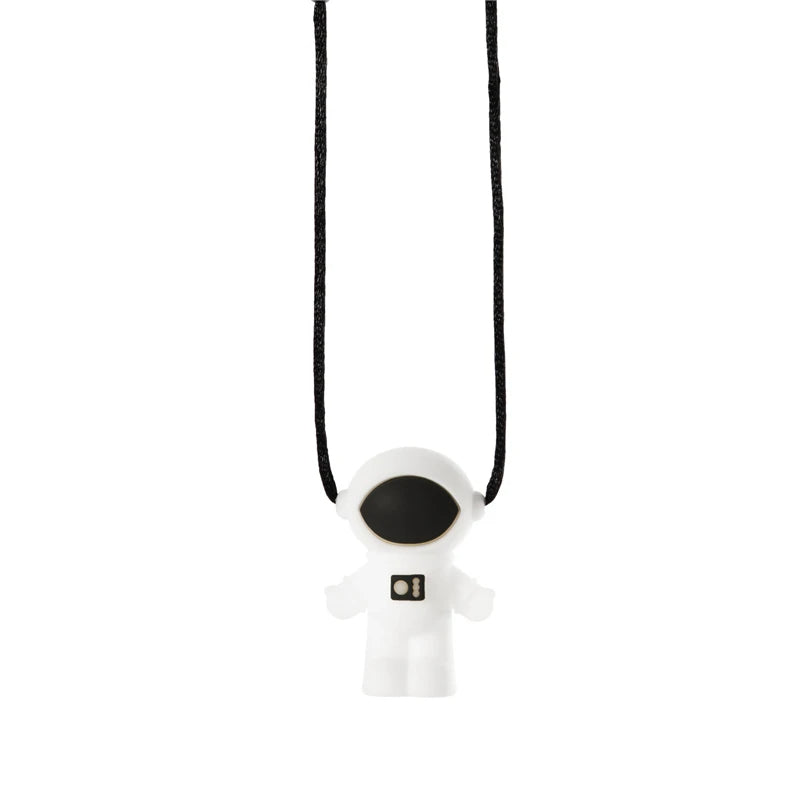 Astronaut Chew Pendant Necklace
