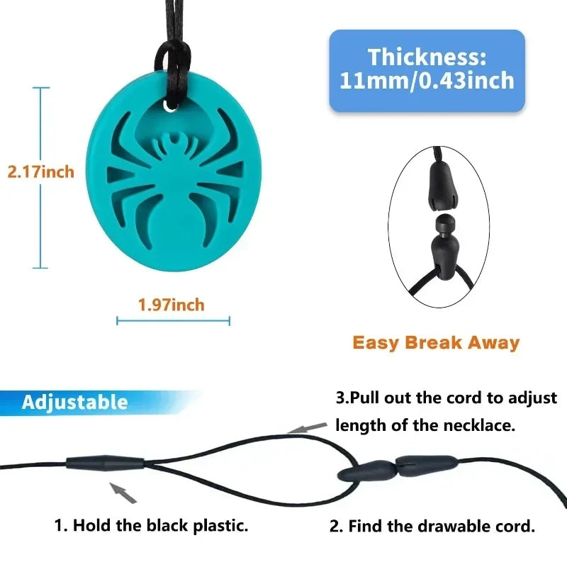 Spider Pendant Necklace