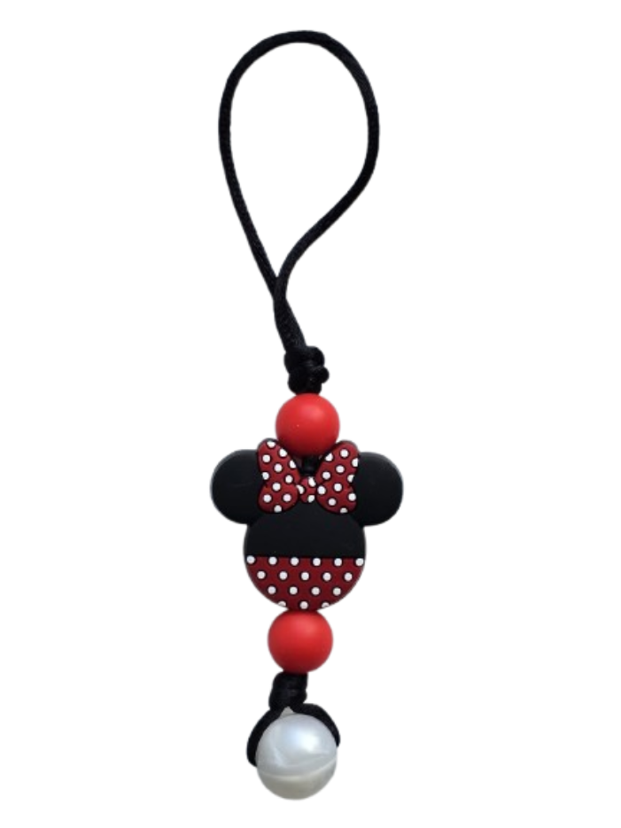 Minnie Zipper Pull Chewelry
