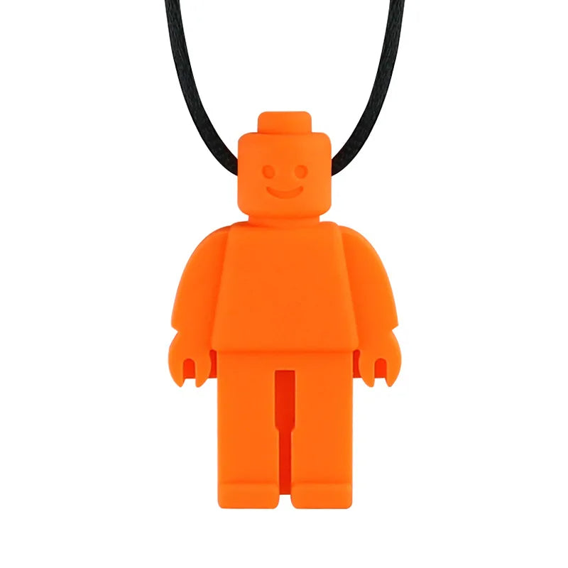 Robot Chewelry Pendant Necklace