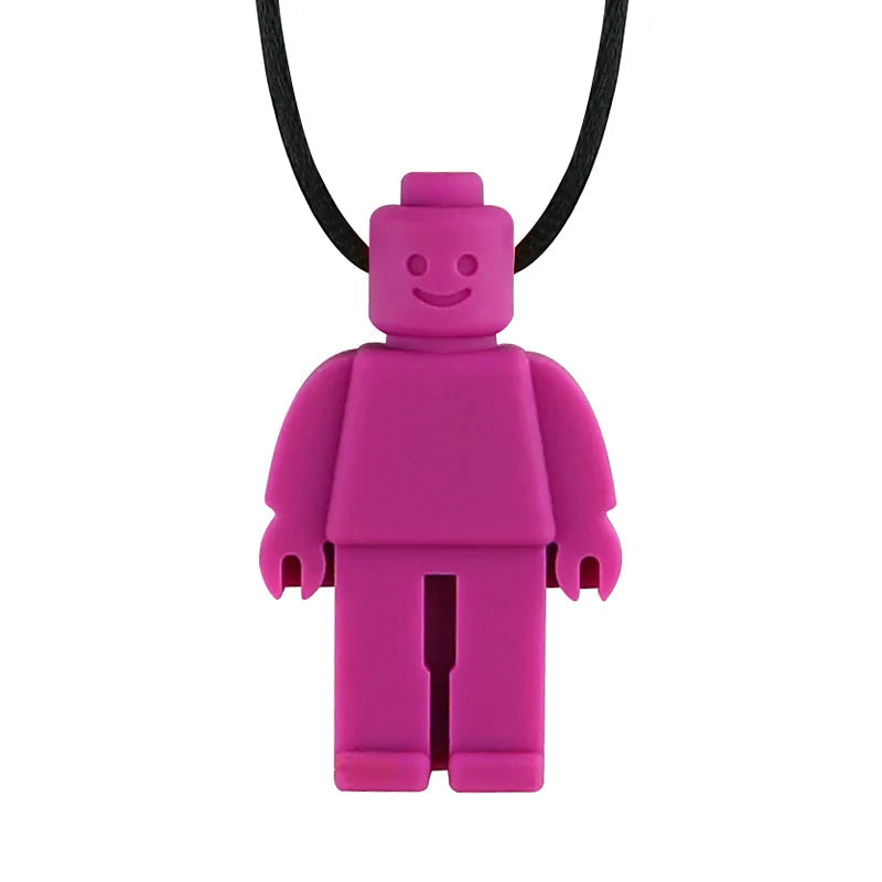 Robot Chewelry Pendant Necklace