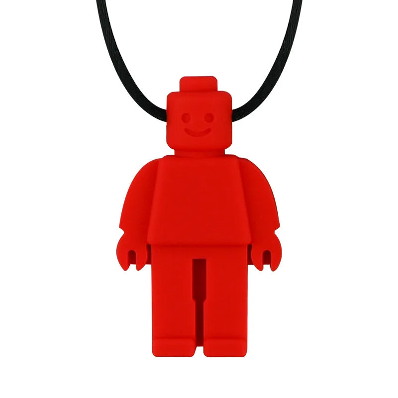 Robot Chewelry Pendant Necklace