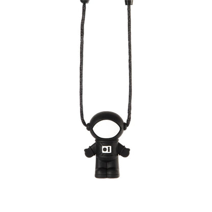 Astronaut Chew Pendant Necklace
