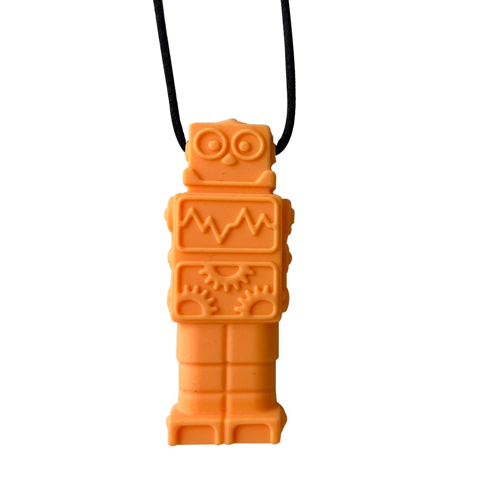 Robot Pendant Necklace