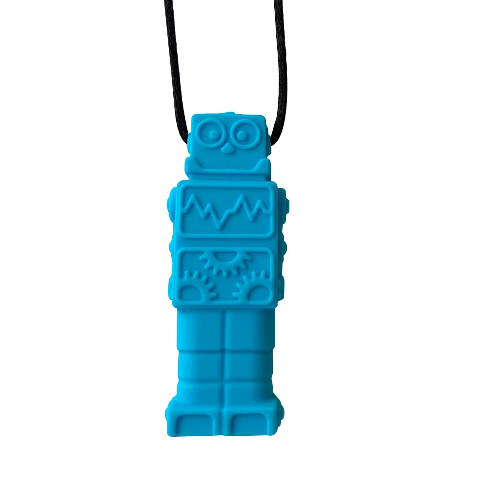 Robot Pendant Necklace