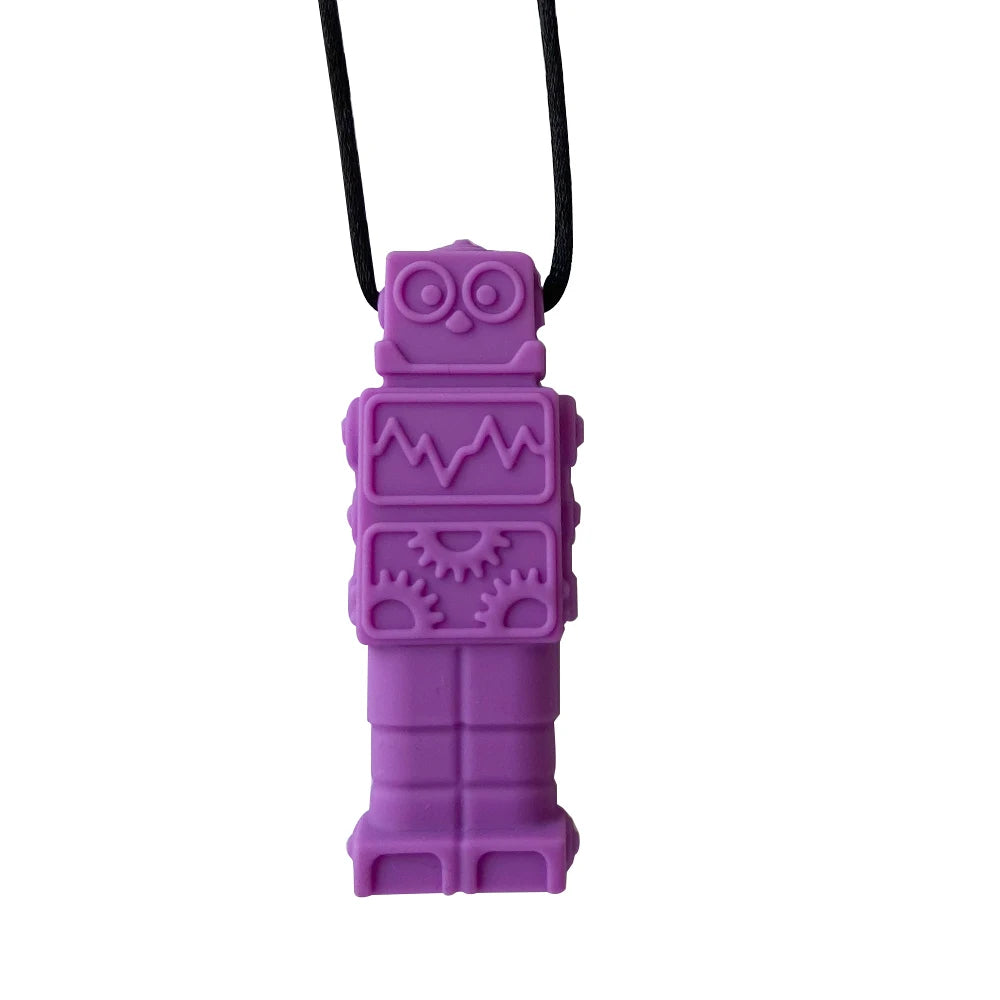 Robot Pendant Necklace