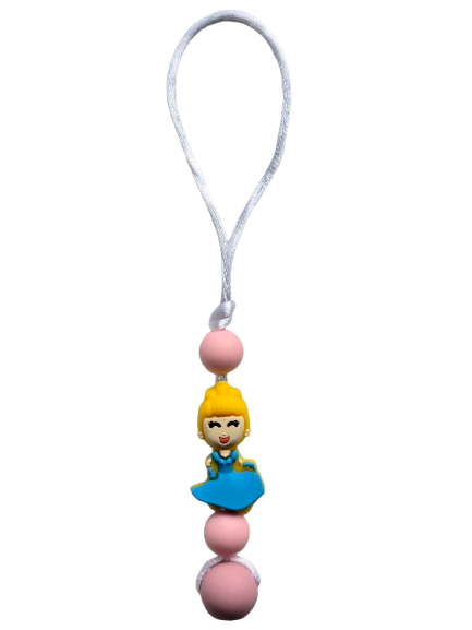 Cinderella Zipper Pull Chewelry