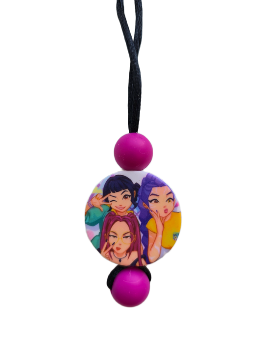 Huntrix K-Pop Demon Hunters Chewelry Necklace