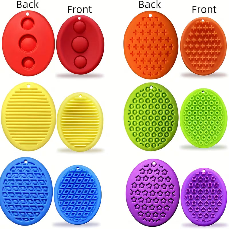 Textured Soft Worry Stones