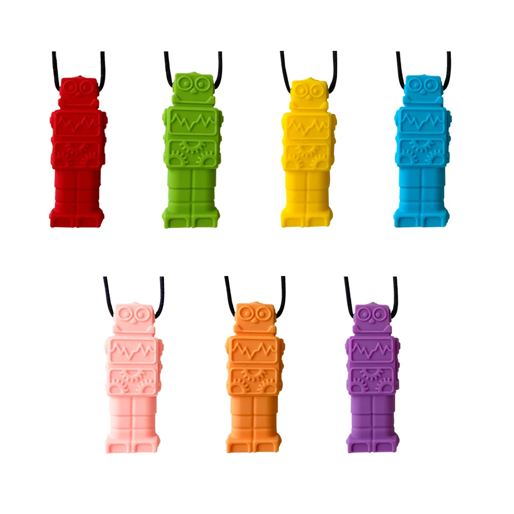 Robot Pendant Necklace