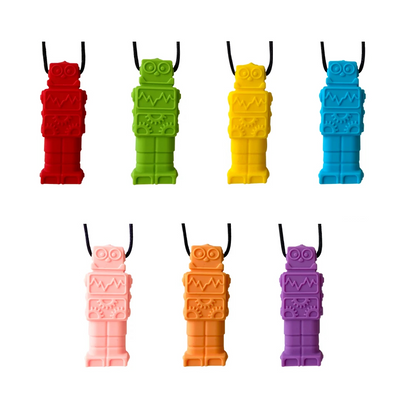 Robot Pendant Necklace