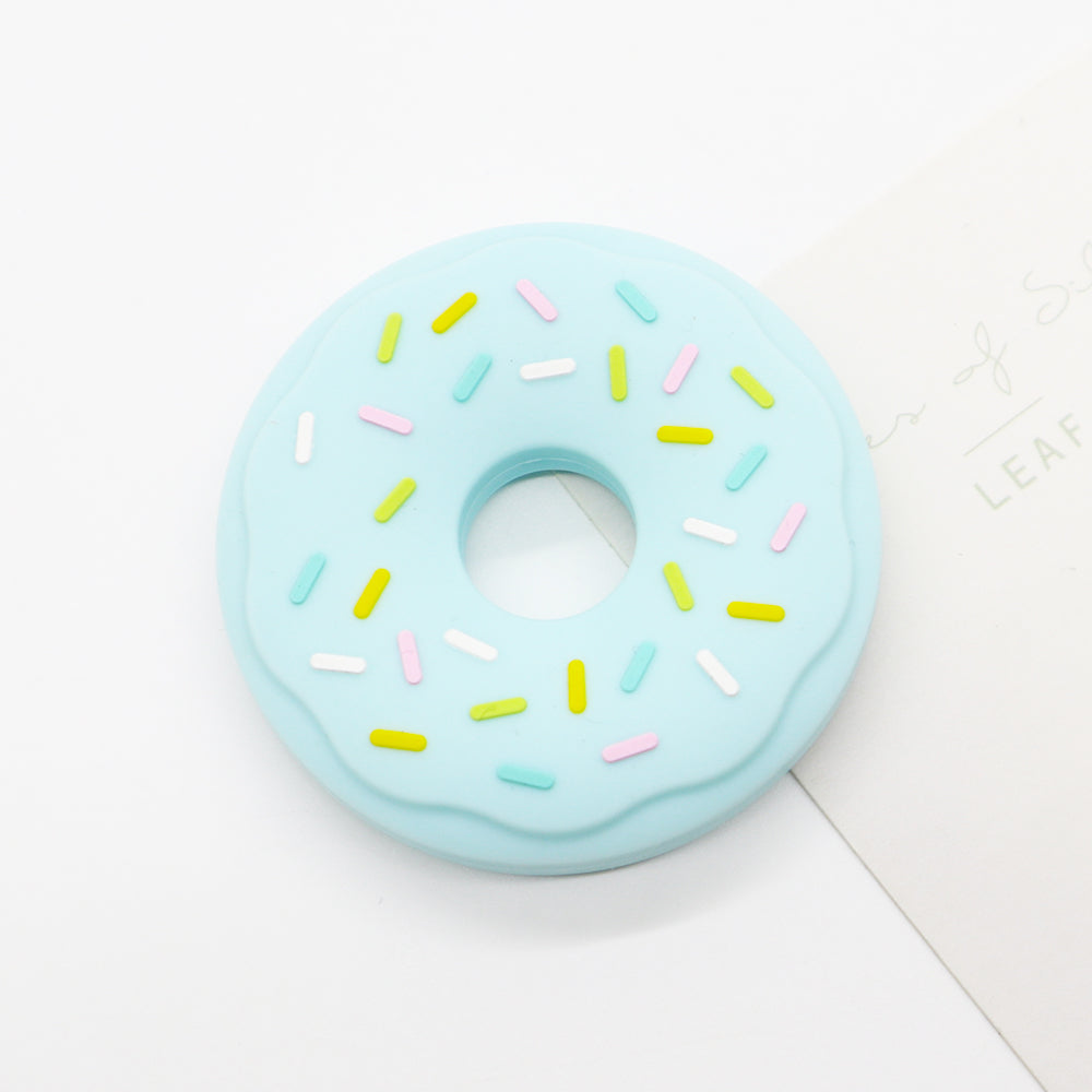 Sprinkled Donut Pendant Necklace