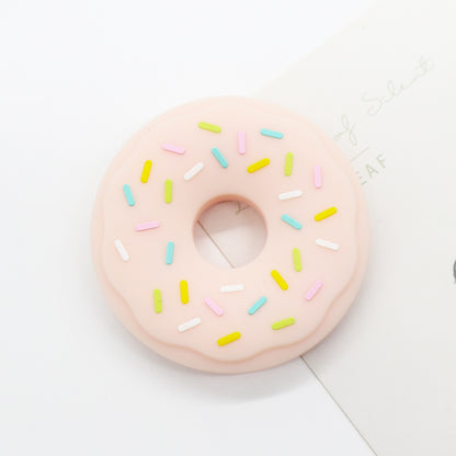 Sprinkled Donut Pendant Necklace