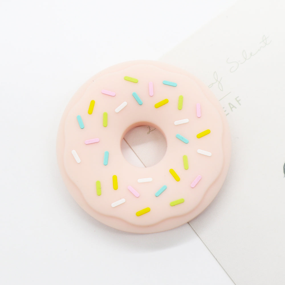 Sprinkled Donut Pendant Necklace