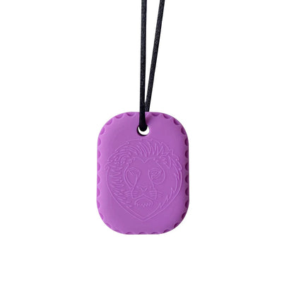 Lion Dog Tag Chewelry Necklace