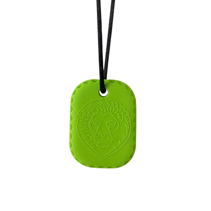 Lion Dog Tag Chewelry Necklace