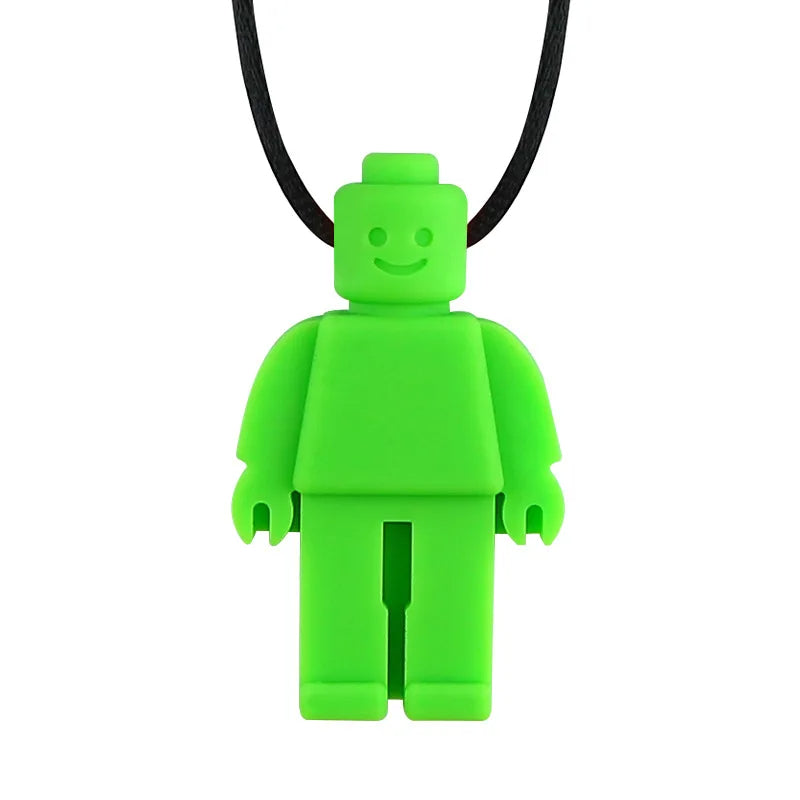 Robot Chewelry Pendant Necklace