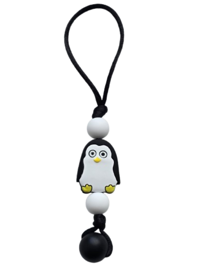 Penguin Zipper Pull Chewelry