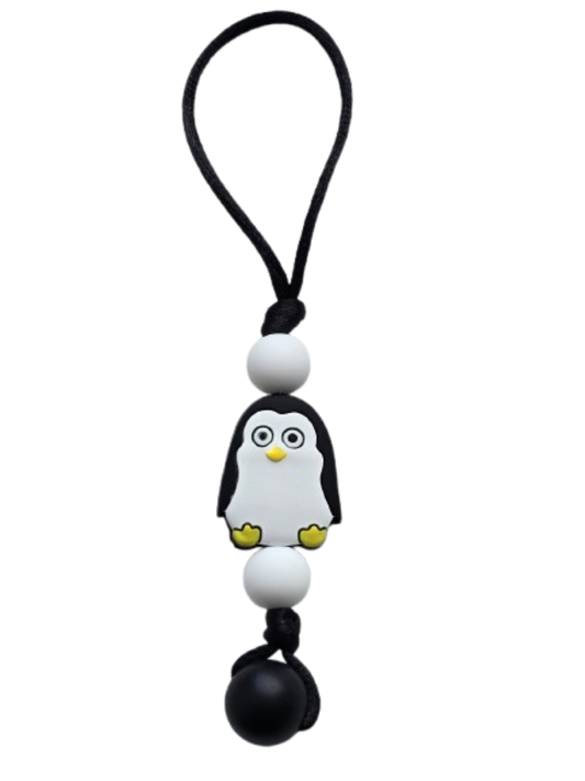 Penguin Zipper Pull Chewelry